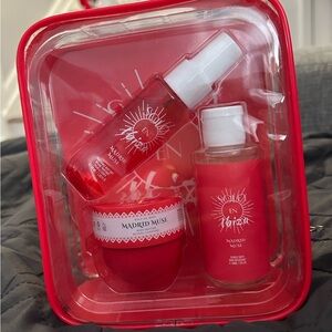 Red Madrid Muse Skincare Set